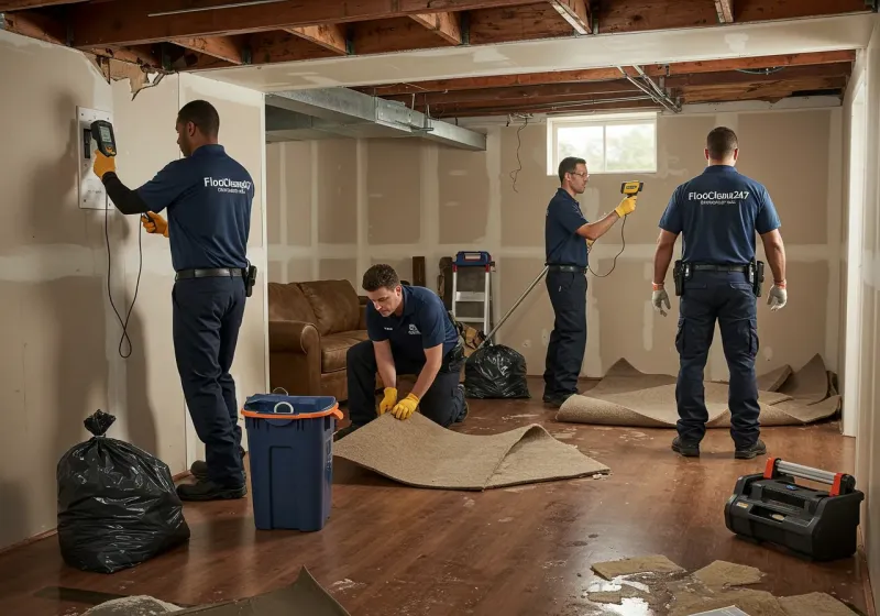 Flood DamageMaterial Assessment and Debris Removal process in Toquerville, UT